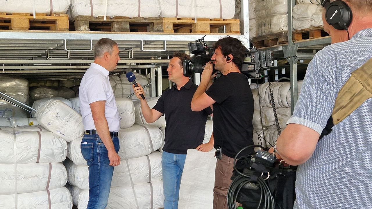 Einweihung Hochwasser­schutz­lager Radeburg